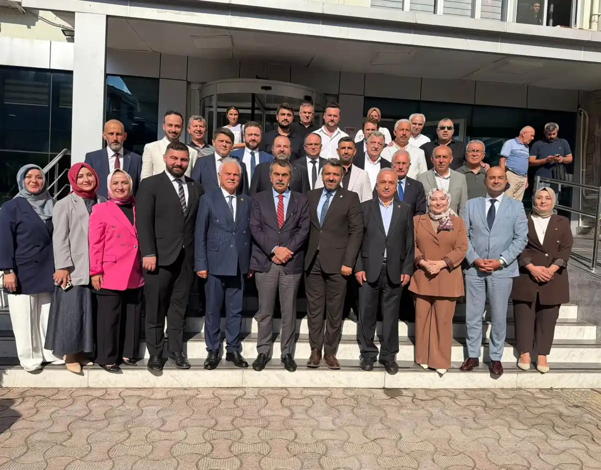 AK Parti Türkiye Yüzyılı Buluşmaları programı için Giresun'da