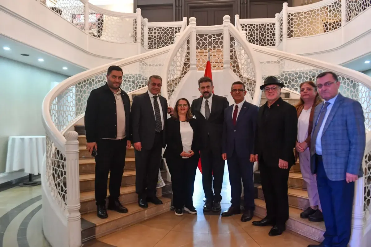 Ankara Zaralılar Derneği'nden AKK Başkanı Yılmaz'a iş birliği ziyareti