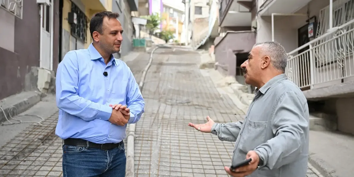 İzmir Bornova’da zemin çalışmaları devam ediyor
