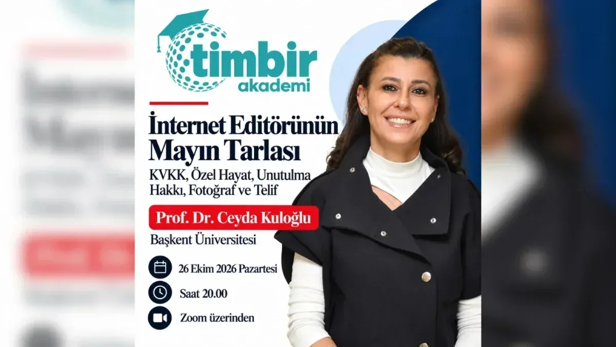 TİMBİR Akademi'de "İnternet Editörünün Mayın Tarlası" eğitimi gerçekleştirildi