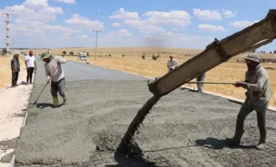 Şanlıurfa’da üç ilçeyi birbirine bağlayan yol tamamlandı