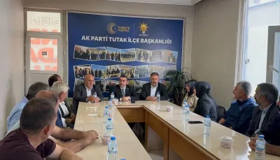 Kars Milletvekili Çalkın’dan AK Parti Tutak İlçe Başkanlığına Ziyaret