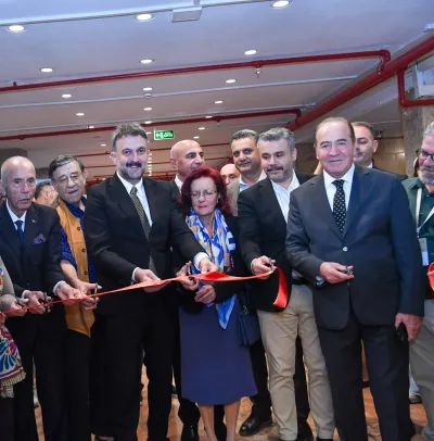 AKK Başkanı Halil İbrahim III. Gordion Uluslararası ARKEOFİLM Festivali'nin açılışına katıldı