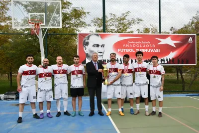 Anadolu OSB Cumhuriyet Futbol Turnuvası’nda şampiyon Orbit Mühendislik